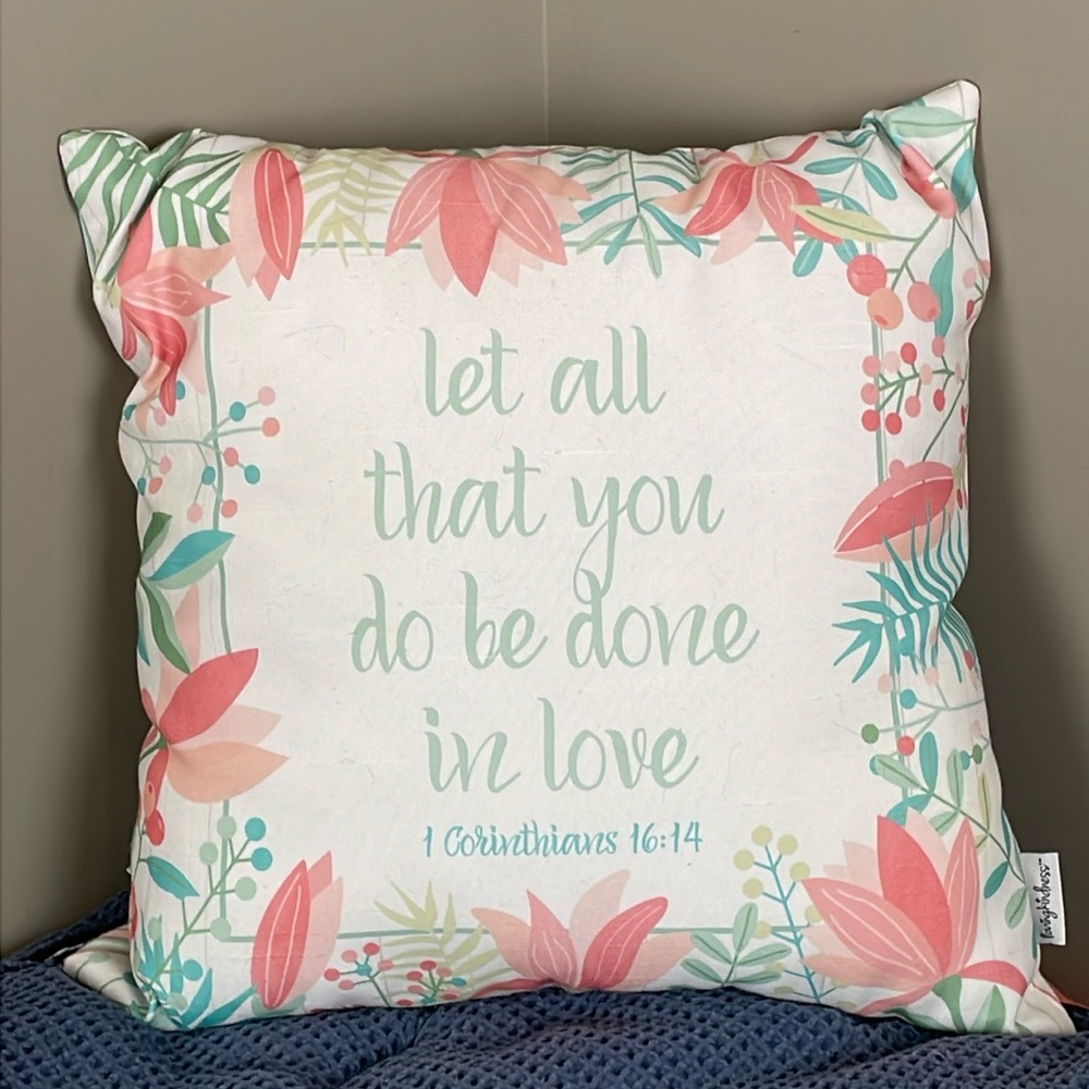 ✨ LovingKindness decorative pillow